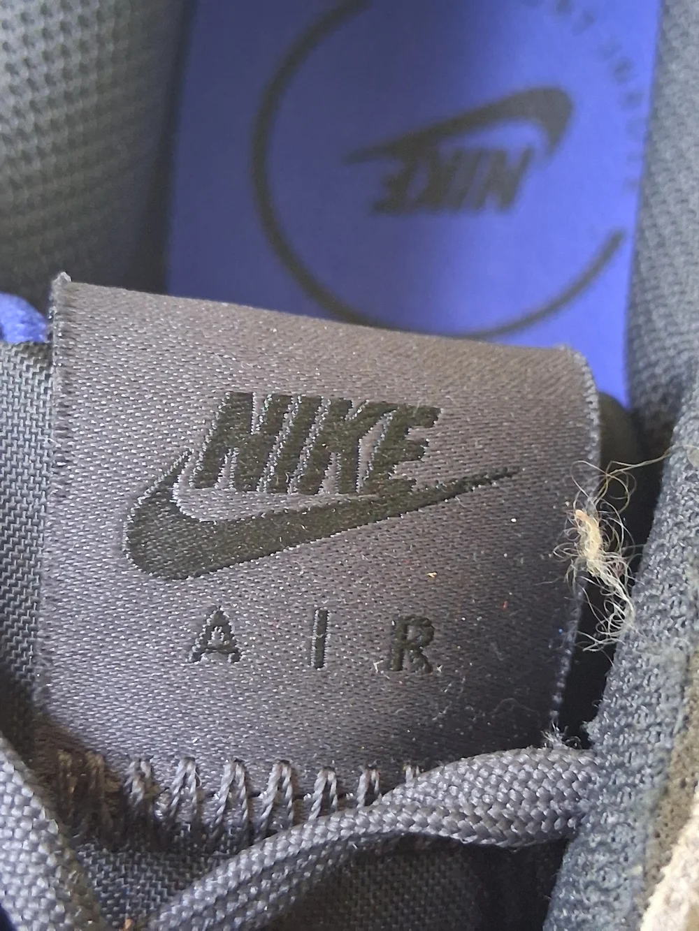 Nike Air Max Excee Black Smoke Grey Racer Blue Shoe - Size 13